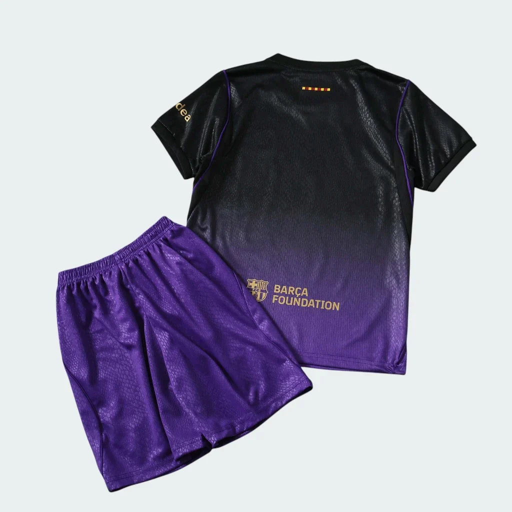 Barcelona 2026/27 Away Kids Kit