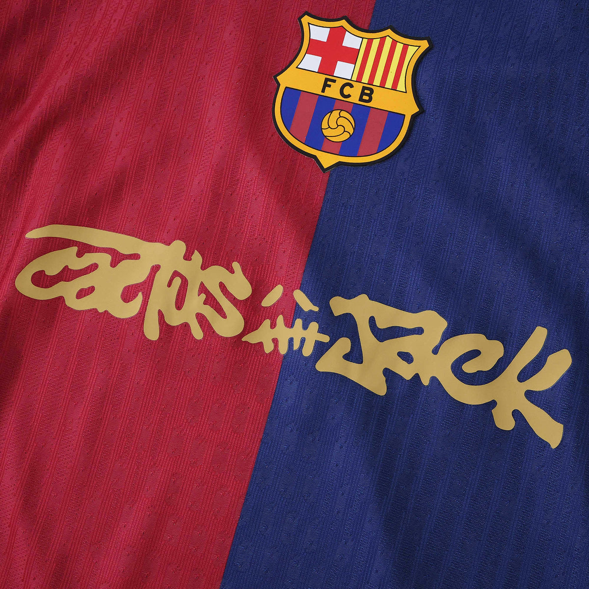 Barcelona 2024/25 Home x Travis Scott Player Shirt
