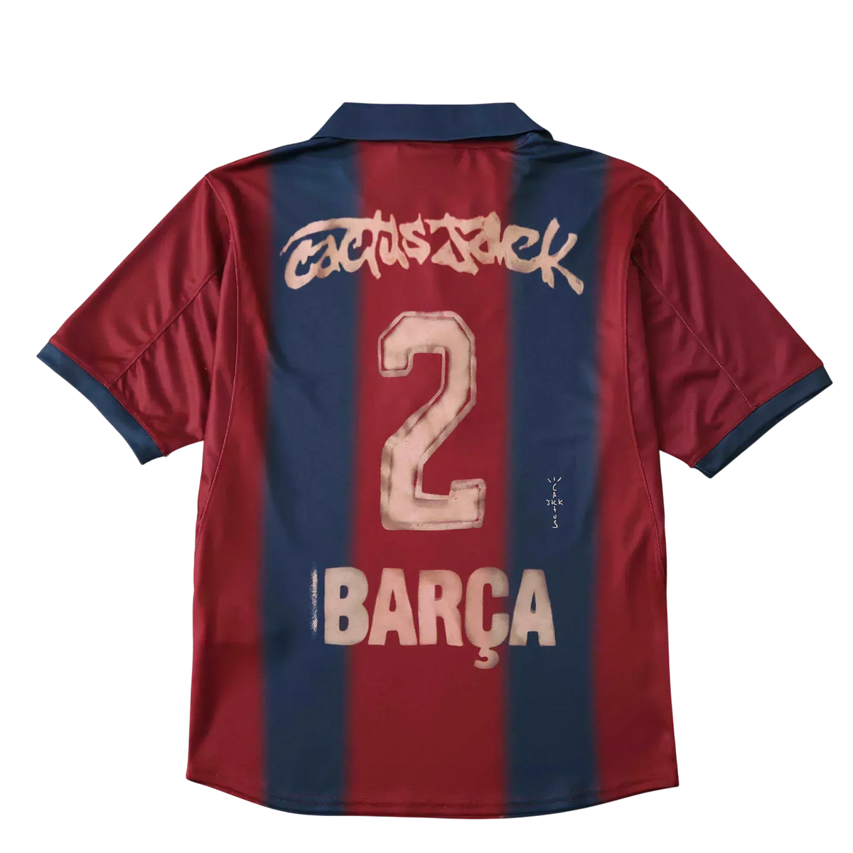 Camisa Barcelona I Travis Scott 2000/01 - imagem 3