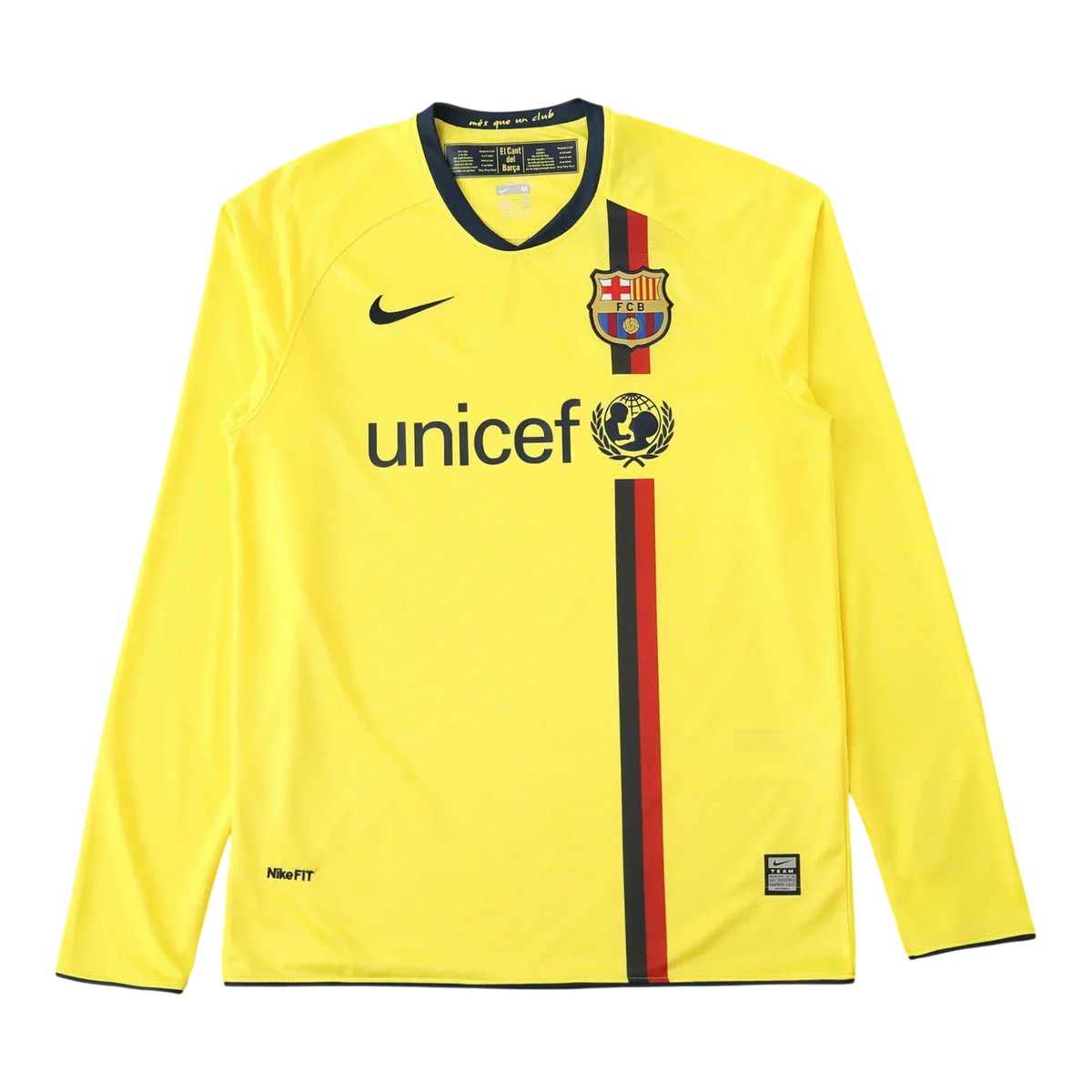Camisa Barcelona II 2008/09 Manga Longa - imagem 3