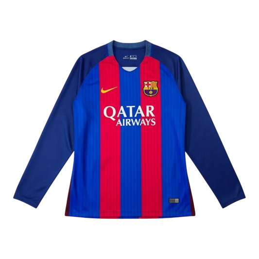 Camisa Barcelona I 2016/17 Manga Longa - imagem 4