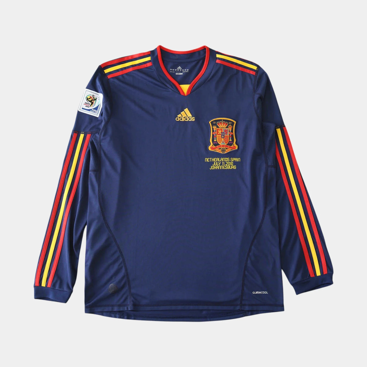 Spain 2010 Away Long Sleeve Shirt