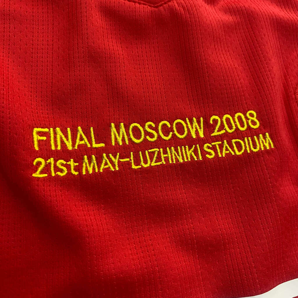 Kit Infantil Manchester United I 2007/08 Manga Longa - imagem 6