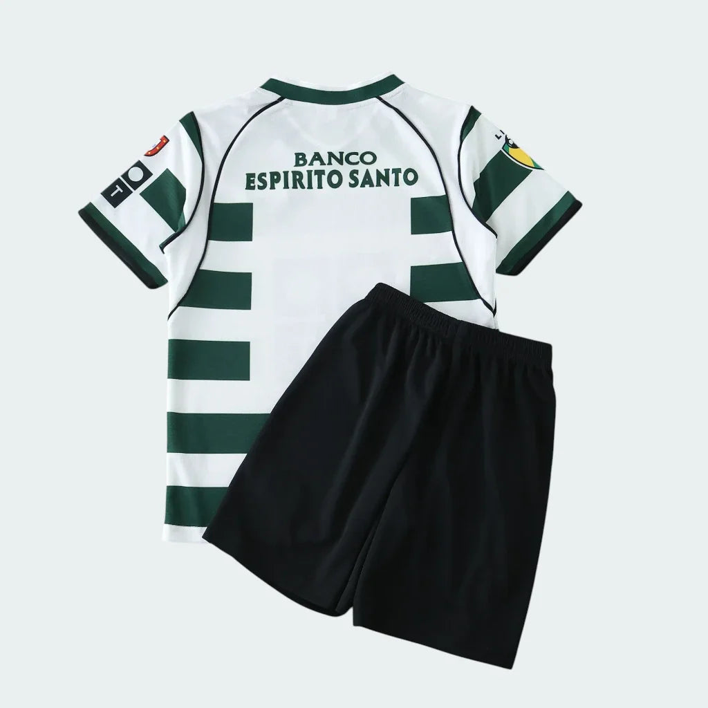 Sporting 2002/03 Home Kids Kit