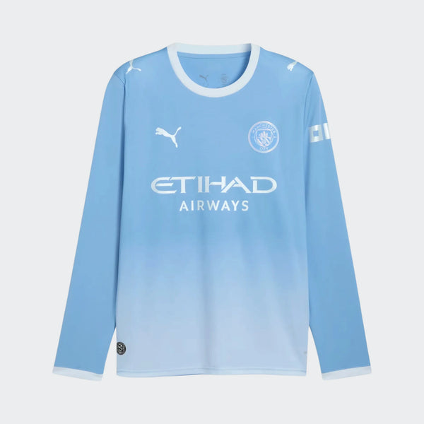 Manchester City 2026/27 Home Long Sleeve Shirt