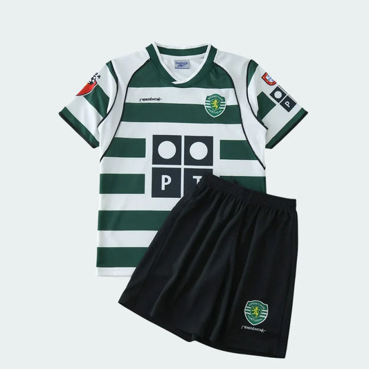 Sporting 2002/03 Home Kids Kit