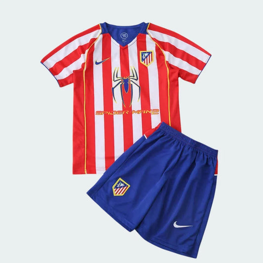 Atlético Madrid 2004/05 Home Kids Kit